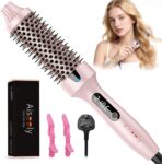 50% OFF AISEELY Thermal Brush, 3-in-1 | 38mm Round Heated Hot Brush Creates Blowout Waves
