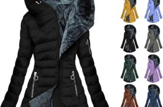 Winter Coats For Women Uk Quilted Down Longline Puffer Parka Coat Waterproof Fleece Lined Jacket Ladies