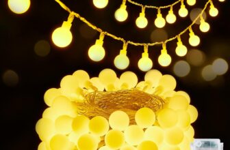 50% OFF Brightown 6.2M/20.34Ft 60 LED Battery Operated String Lights