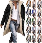 50% OFF Women Fleece Longline Coat