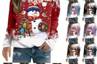 Christmas Jumpers for Women UK Funny Ugly Light Up Xmas Jumper Ladies Hoodie Sweater Dress Tops Cardigans Long Sleeve Casual Pullover for Holiday Party Gift