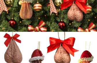 Ugly Prank Christmas Tree Decor Hanging Ornament