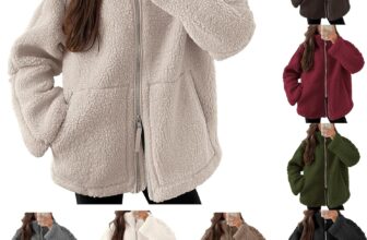 Teddy Fleece Jacket Women Winter Warm Soft Fluffy Fleece Coats Full Zip Teddy Cardigans Ladies