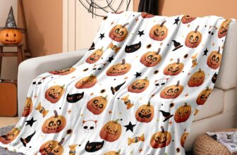 50% OFF Halloween Throw Fleece Blanket