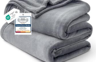 Bedsure Fleece Blanket for Bed – Soft Cosy Fluffy Throw Blankets