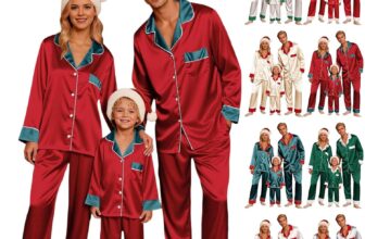 Matching Christmas Pjs for Family Silk Satin 2025 Christmas Pyjamas Set