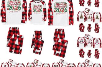 Christmas Family Pyjamas Set, Matching Christmas Pjs For Family, Xmas Graphic Printed Pyjamas, Cozy Christma Pajamas Set For Women Men Kids Baby, Couple Matching Pjs Sets, Nightwear Loungewear Sets