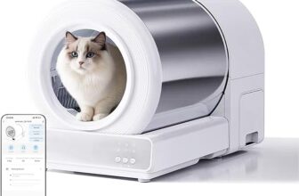 Musonic Self Cleaning Cat Litter Tray, Automatic Robot Box for Multiple Cats