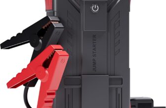 Povasee 6000A UltraSafe Jump Starter Power Pack  (up to 10L Petrol/8L Diesel)