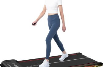 CITYSPORTS 10% Incline Walking Pad,Under Desk Treadmill With 3-Level Incline Adjustment,1-6KM/H Walking Treadmill With Remote Control,LED Display,No installation