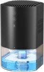 15%OFF Dehumidifier 990ml, Compact Quiet Small Dehumidifier for Bedroom with 7 Color Light, Auto Shutoff, Defrost Protect, 24H Use Dehumidifiers for Home, RV, Closets, Bathrooms, Kitchen