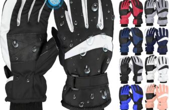 Winter Ski Gloves for Men Women Couple