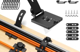 60% OFF Viaky Elastic Self Adhesive Cable Tidy Clips 10 Pack