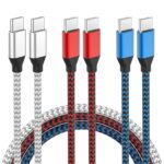 60% off USB C to USB C Charger Cable 3Pack 6FT