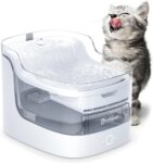 Cat Water Fountain for Drinking, Automatic Pet Water Dispenser with 8-Layer Filter, Ultra-Quiet Wireless Pump, Smart App Control & 2.4G WiFi for Cats and Dogs (PF1L)