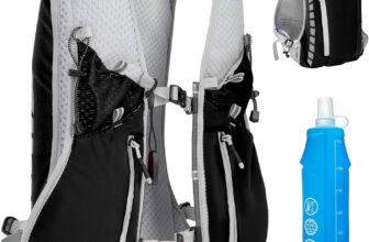 40% OFF Running Vest 7L, Running Backpack with 500ml Hydration Bottle