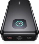 140W Power Bank, 25000mAh Laptop Portable Charger with Smart Digital Display, PD3.1 Fast Charging Battery Pack