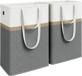 SONGMICS Set of 2 laundry basket, 75 L