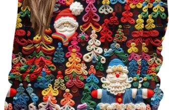 Christmas Jumpers for Women Ladies Santa Claus Xmas Tree Snowman Printed Sweatshirt Cute Funny Hilarious Ugly URL： https://amzn.to/3LgAVBr  #ad