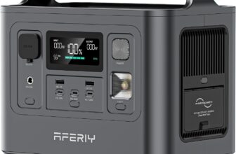 AFERIY Portable Power Station 800W, 512Wh Power Station LiFePO4 Battery,