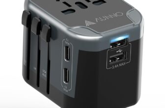 AUNNO Universal Travel Adapter