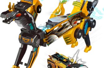 Dinosaur Collision Transforming Car,