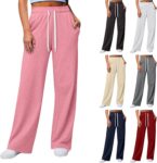 Wide Leg Joggers For Women UK Straight Leg Joggers Plus Size