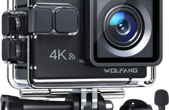 Action Camera 4K 20MP Waterproof 40M Underwater Camera