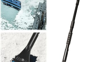 De-Icer Brush For Car Extendable Brush