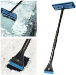De-Icer Brush For Car Extendable Brush