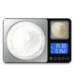 Dual Platform Kitchen Scales with High Precision: 15kg/33lb Capacity at 1g & 500g Capacity at 0.01g