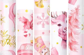 ZALAON Pink Christmas Wrapping