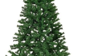 GIGALUMI Artificial Christmas Tree, Holiday Decoration Pine Tree