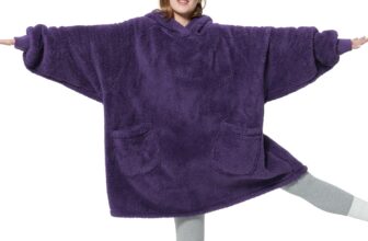 Bedsure Wearable Blanket Hoodie