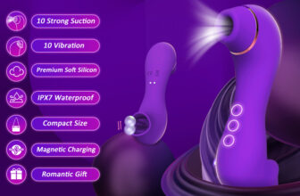 50% OFF Sex Toys for Women, Stronger clitorise Stimulator Sucker&10 Vibrating Sucking Mode