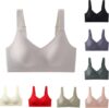 Jelly Bras for Women Push Up Sports Bras