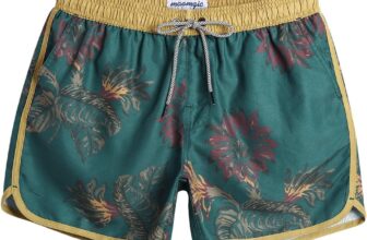 MaaMgic Mens 5 inch Short 70s 80s 90s