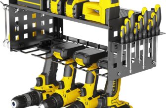 2 Layer Power Tool Organizer Storage Rack