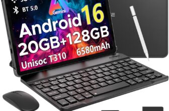 DOOGEE Tab A9 Pro Android 16 Tablet with Keyboard