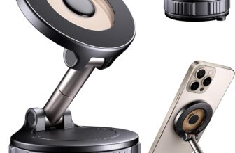 Vacuum Magnetic Phone Holder for Car /Gym/Mirror