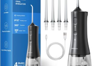 Operan Water Dental Flosser for Teeth Cordless