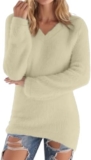 50% off Fleece Sweater Pullover for Women Winter Warm Long Sleeve