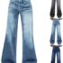 Wide Leg Jeans for Women Low Waist