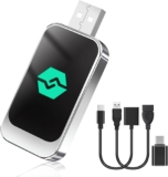 50% OFF Wireless Carplay Adapter UK,Converts Wired CarPlay to Wireless,Plug and Play Car Accessories,Suitable for Post-2016 Cars,Compatible with iPhone iOS 10+(USB-A/C)