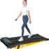 CITYSPORTS 10% Incline Walking Pad,Under Desk Treadmill With 3-Level Incline Adjustment,1-6KM/H Walking Treadmill With Remote Control,LED Display,No installation