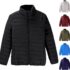 Quilted Jacket Womens Plus Size Fleece Lined Womens Parka Coat Waterproof Padded Thick Winter Jackets