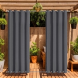 50% OFF 2 Panels Outdoor Curtains Waterproof