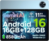 OOGEE U11 Android 16 Tablet 11 Inch – 2025