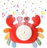 50% OFF Sensory Toys for Babies – Musical Crab Toy Baby Toys 6-12 Months Fun Interactive Infant Montessori Toddler Toy 1 2 3 Year Old Boy Girl Birthday Gifts