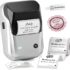 Limited Time Offer! NIIMBOT D110 Mini Label Maker with 1 Roll White Label Paper